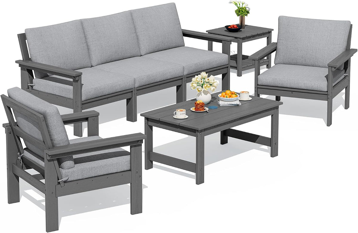 HDPE Outdoor Patio Furniture Set Outdoor Couch