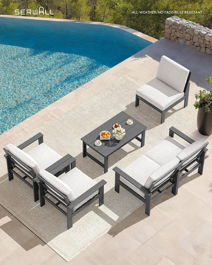 HDPE Outdoor Patio Furniture Set Outdoor Couch