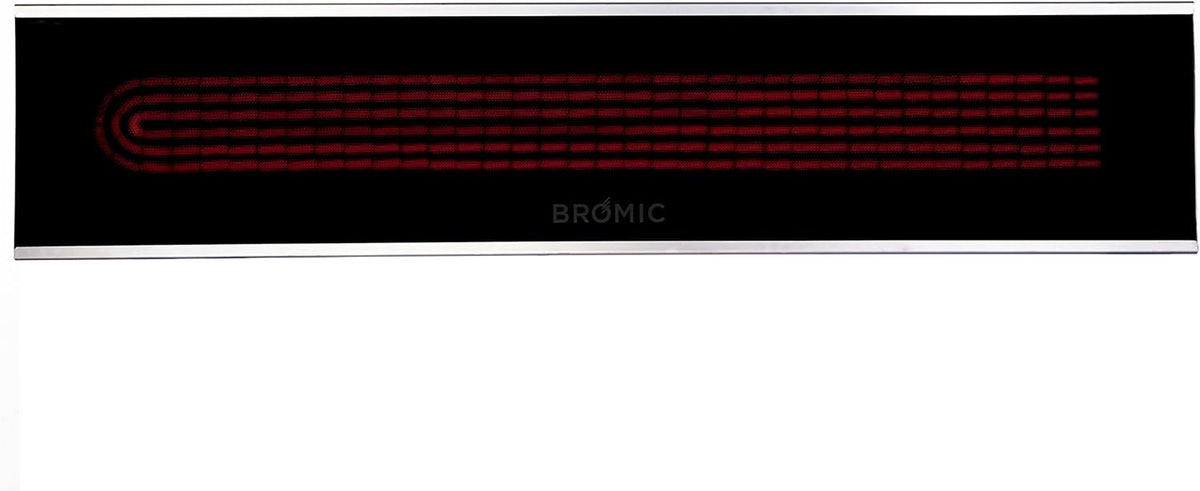 Bromic Platinum Smart Heat 2300W Electric Patio Heater - Radiant Infrared, 220V-240V, Black Finish - BH0320003