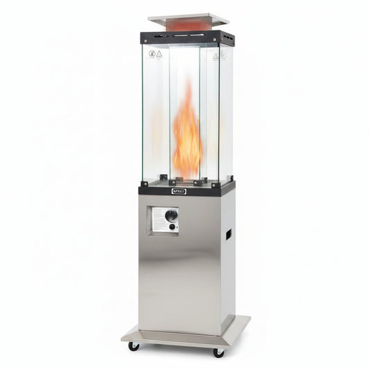 41,000 BTU Propane Patio Heater with Metal Hood