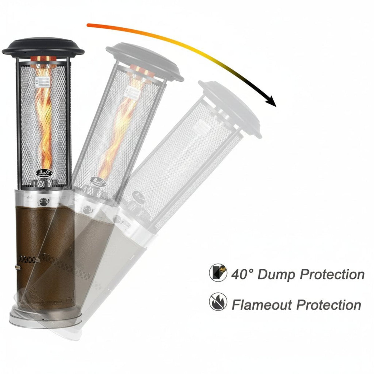 Propane Patio Heater Commercial Outdoor Gas Heater for Patio