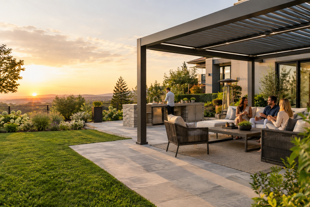Complete outdoor living slideshow photo